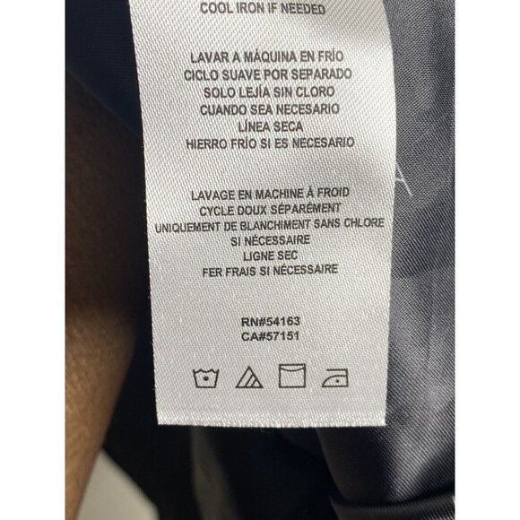 Calvin Klein Womens One-Button Front Blazer Jacket Career Office Size Small - Picture 9 of 10